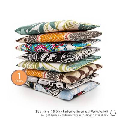 4cats Katzenspielzeug Klassik Raschelkissen Stapel Text