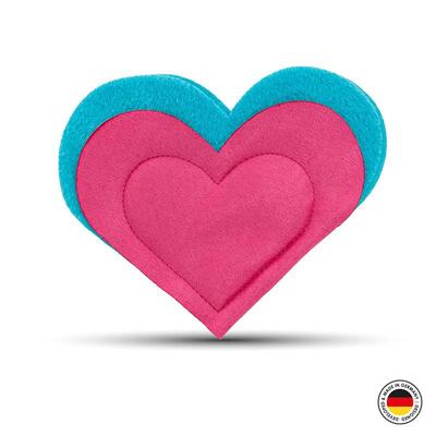 4cats Schmuseherz hellblau rosa