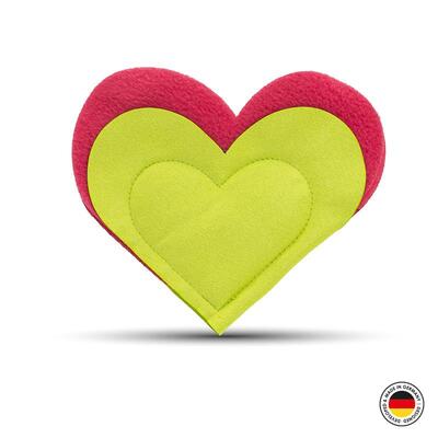 4cats Schmuseherz rot grün