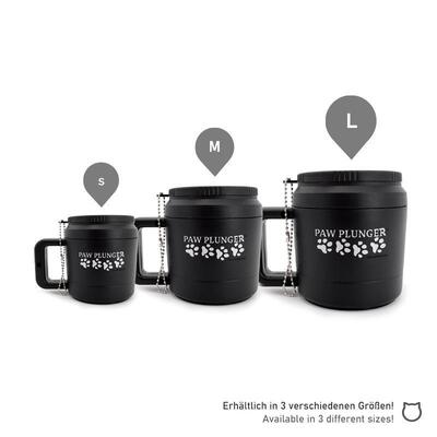 Schwarze Paw Plunger von PerAnimal in 3 verschiedenen Größen