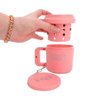 Detailansicht pinker Paw Plunger von PerAnimal