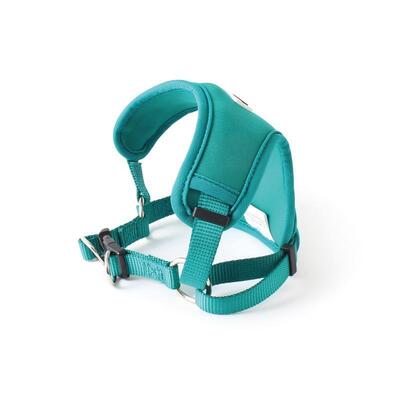 Blaugrünes Neo-Flex Neopren Hundegeschirr von Doodlebone®