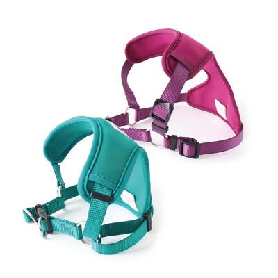 Beide Farben des Neo-Flex Neopren Hundegeschirrs von Doodlebone®