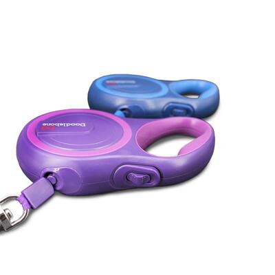 Seitenansicht Rambler Automatikleine 5 Meter für Hunde bis 25 kg von Doodlebone®