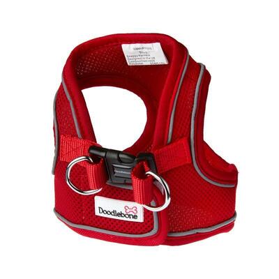 Frontansicht rotes Snappy Geschirr von Doodlebone®