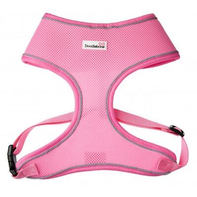 Pinkes Airmesh Geschirr von Doodlebone®