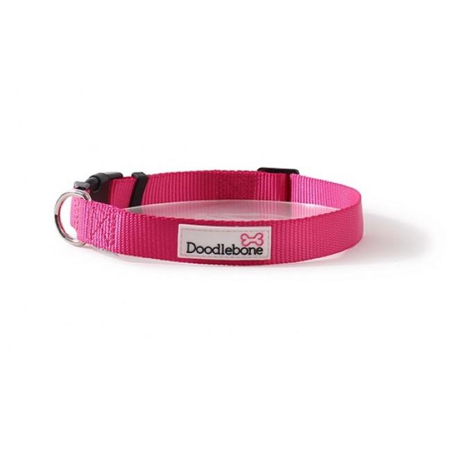 Neon-pinkes Halsband Bold von Doodlebone®