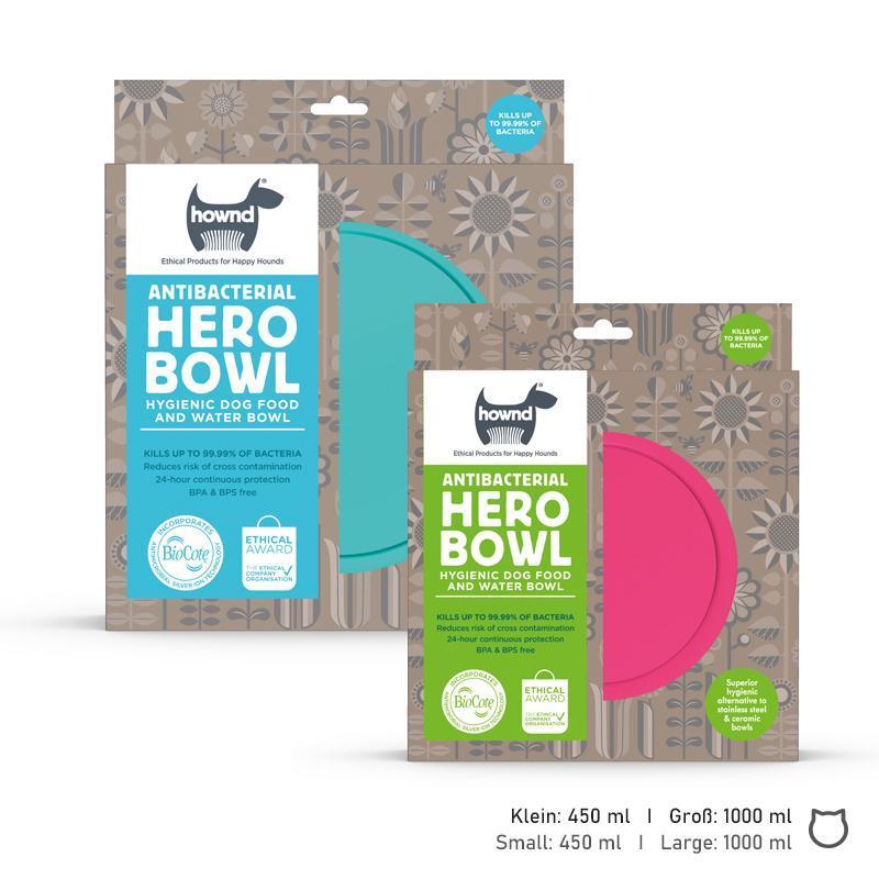 Verpackte HERO Bowls von HOWND