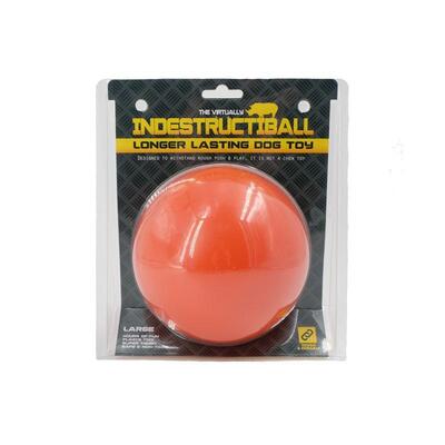 Großer Indestructiball in rot von Happy Pet