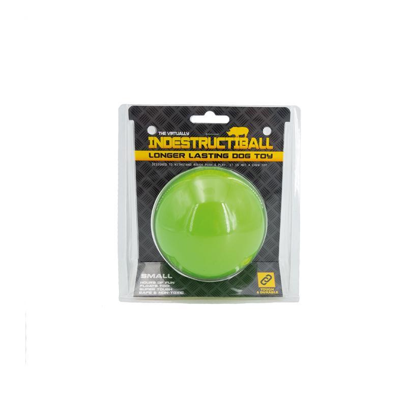 Kleiner Indestructiball von Happy Pet in der Farbe grün