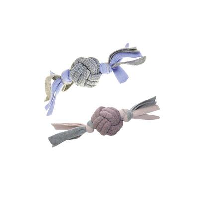 Pinker Fleece Ball Little Racals von Happy Pet mit den beiden Varianten