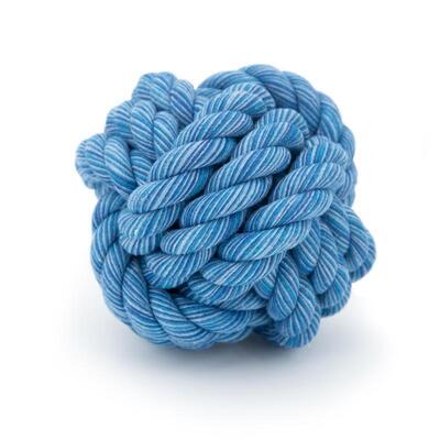 Blauer Nuts for Knots Ball von Happy Pet