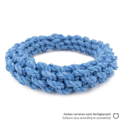 Blauer Nuts for Knots Ring von Happy Pet