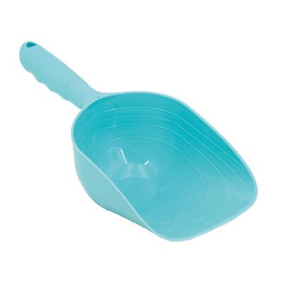 Türkise Schaufel für Trockenfutter oder Katzenstreu von Happy Pet