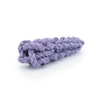 Einzelner, lilaner Nuts for Knots Block von Happy Pet