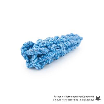 Einzelner, blauer Nuts for Knots Block von Happy Pet