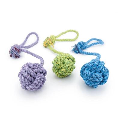 3er Set Nuts for Knots Ball mit Schlaufe von Happy Pet
