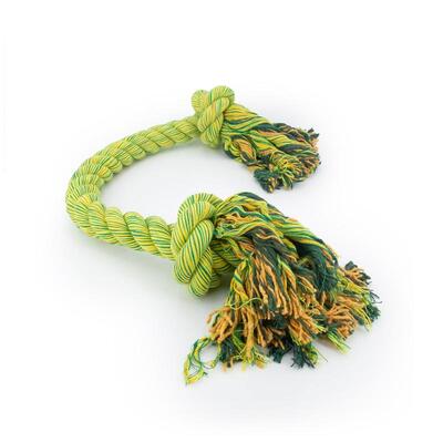 Einzelnes, grünes Nuts for Knots Kingsize Größe L Schleppseil von Happy Pet