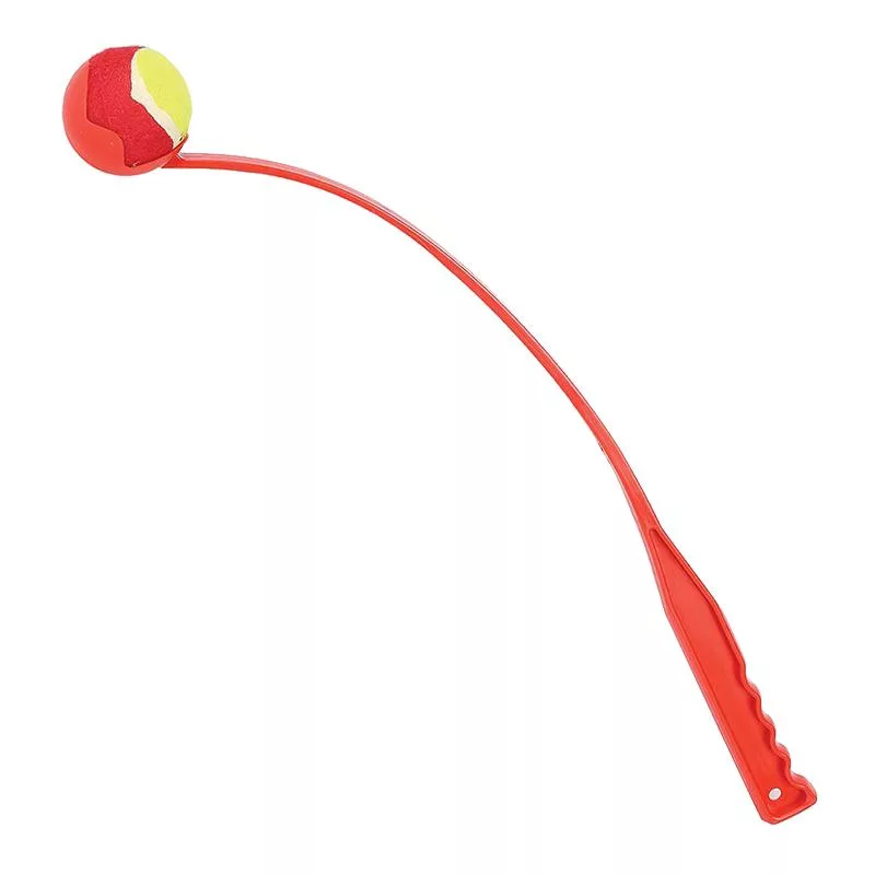 Ballwerfer Fling 'n' Fetch von Happy Pet in der Farbe rot