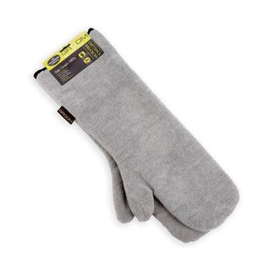 Graue Groom Abtrockenhandschuhe als Paar von Happy Pet