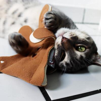 Einzelne Lebkuchenfrau von 4cats mit Katze