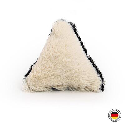 4cats Plüsch Kollektion Dreieck weiß
