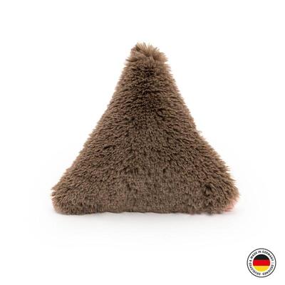 4cats Plüsch Kollektion Dreieck braun