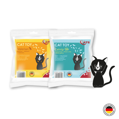 4cats Plüsch Kollektion Herz mit Verpackung beide Sorten