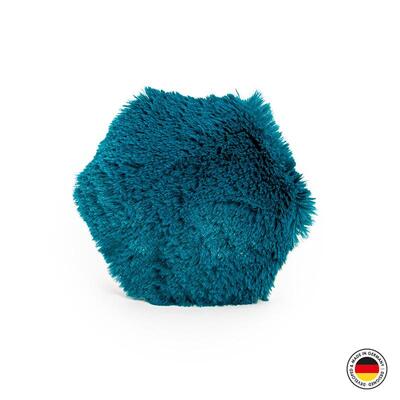 4cats Plüsch Kollektion Hexagon blau