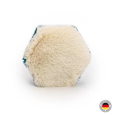 4cats Plüsch Kollektion Hexagon weiß