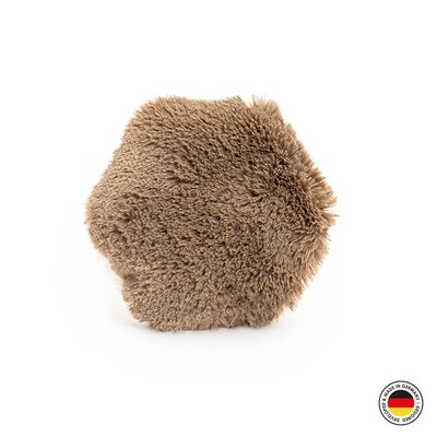 4cats Plüsch Kollektion Hexagon braun