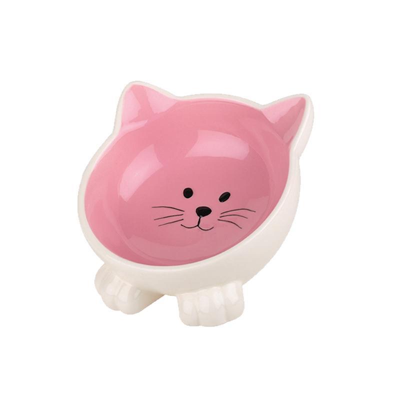 Pinker Katzennapf Orb von Happy Pet