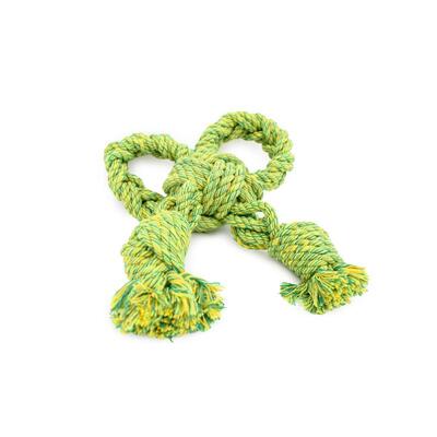 Grüne Nuts for Knots Schleife Größe S von Happy Pet