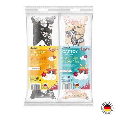 4cats Katzenspielzeug Japan Kollektion Spielrolle Verpackung beide