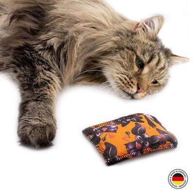 4cats Halloween Kollektion Schmusekissen mit Katze