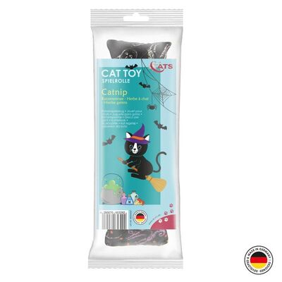 4cats Halloween Kollektion Spielrolle mit Verpackung Katzenminze
