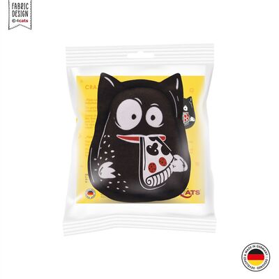 4cats Katzenspielzeug Crazy Pizza Verpackung Baldrian