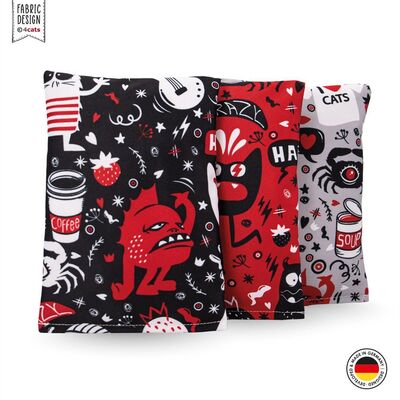 4cats Katzenspielzeug Crazy Raschelkissen alle Designs