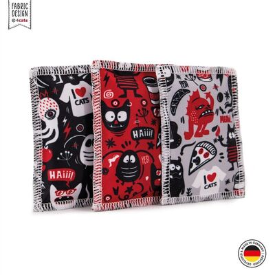 4cats Katzenspielzeug Crazy Raschelkissen alle Designs aufgestellt