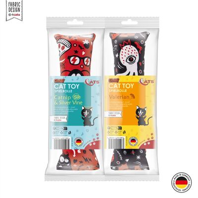4cats Katzenspielzeug Crazy Spielrolle beide Verpackungen