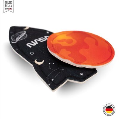 4cats Katzenspielzeug Space Couples Rakete und Mars Set