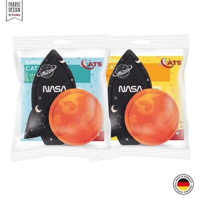 4cats Katzenspielzeug Space Couples Rakete und Mars Pack beide
