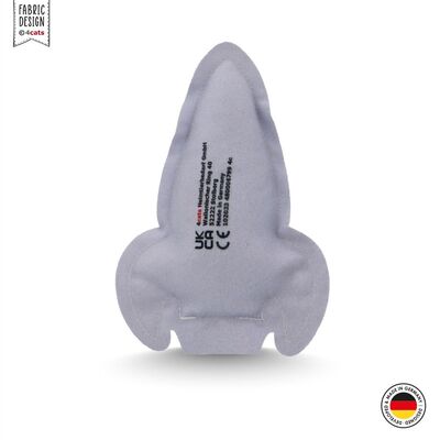 4cats Katzenspielzeug Space Kollektion Rakete Lucy Rueckseite