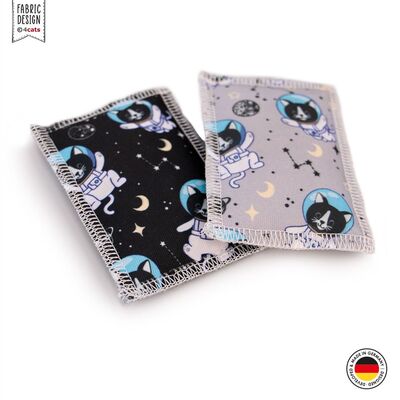 4cats Katzenspielzeug Space Kollektion Schmusekissen Front liegend