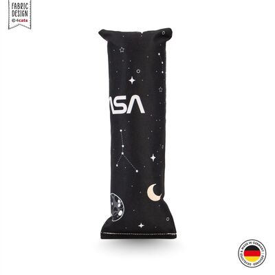 4cats Katzenspielzeug Space Kollektion Spielrolle einzeln schwarz Front