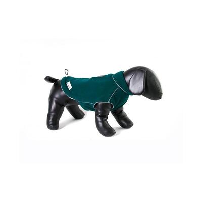 Doodlebone Fleece Hundejacke grün auf Dummy