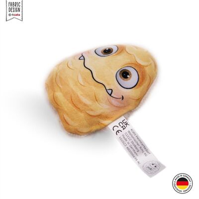 4cats Spielzeug Monster Kollektion Monster gelb liegend