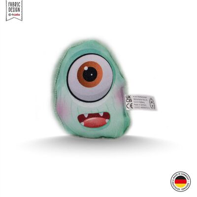 4cats Spielzeug Monster Kollektion Monster grün frontal