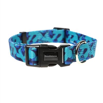 Doodlebone Bold Hundehalsband Tarn Cyan Verschluss