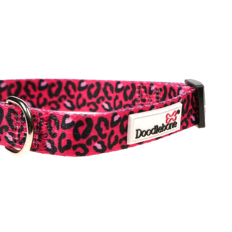 Doodlebone Bold Hundehalsband Tarn Pink Schnalle
